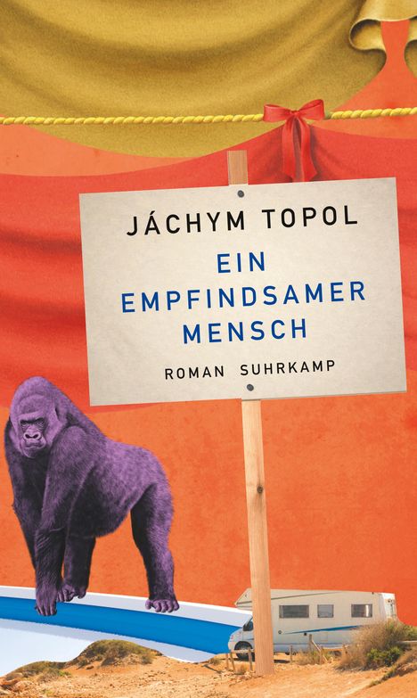Jáchym Topol: Ein empfindsamer Mensch, Buch