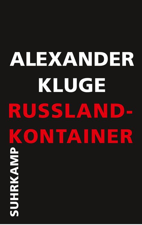 Alexander Kluge: Russland-Kontainer, Buch