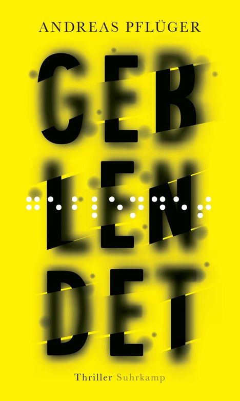 Andreas Pflüger: Geblendet, Buch