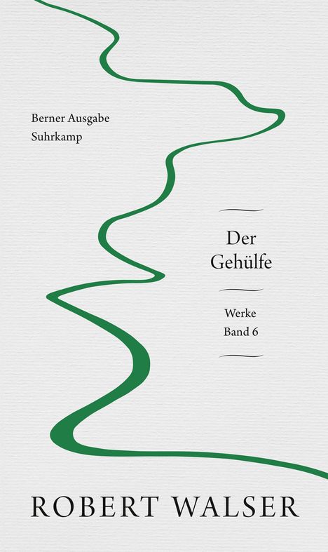Robert Walser: Werke. Berner Ausgabe, Buch