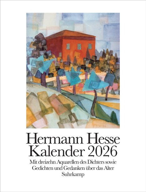 Hermann Hesse: Kalender 2026, Kalender