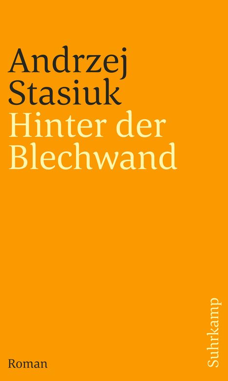 Andrzej Stasiuk: Hinter der Blechwand, Buch
