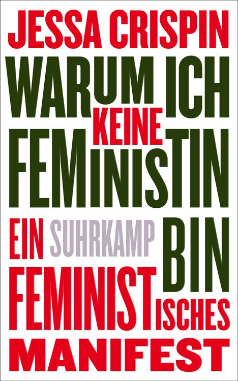 Jessa Crispin: Warum ich keine Feministin bin, Buch