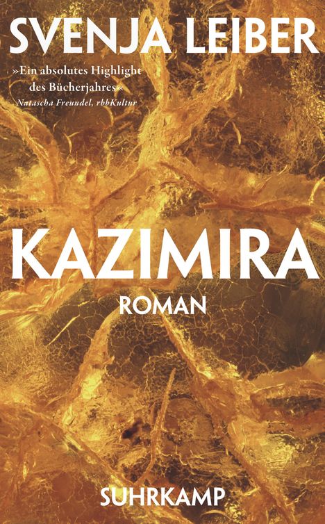 Svenja Leiber: Kazimira, Buch