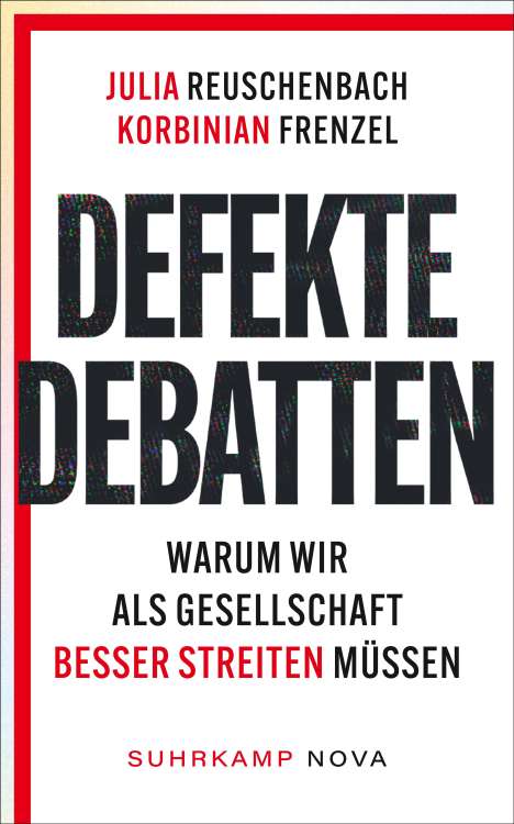 Julia Reuschenbach: Defekte Debatten, Buch