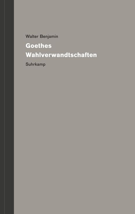 Walter Benjamin: Werke und Nachlaß. Kritische Gesamtausgabe Band 4, Buch