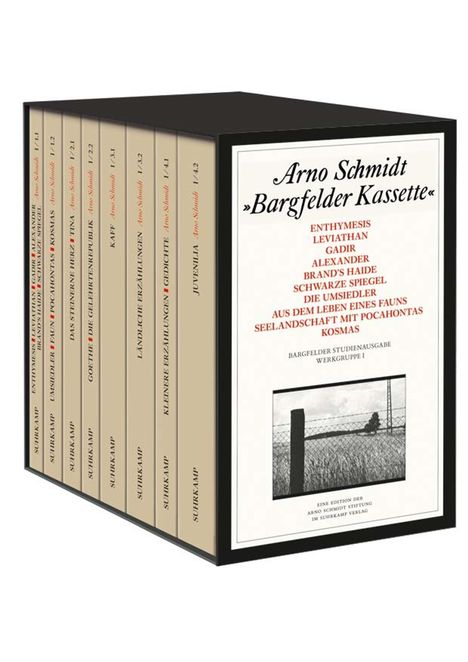 Arno Schmidt (geb. 1934): Bargfelder Ausgabe. Studienausgabe der Werkgruppe I: Romane, Erzählungen, Gedichte, Juvenilia, Buch