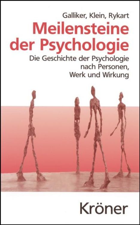 Mark Galliker: Meilensteine der Psychologie, Buch
