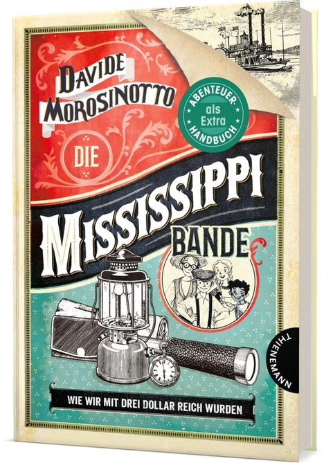 Davide Morosinotto: Die Mississippi-Bande, Buch