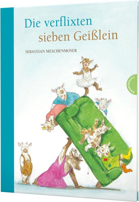 Sebastian Meschenmoser: Die verflixten sieben Geißlein, Buch