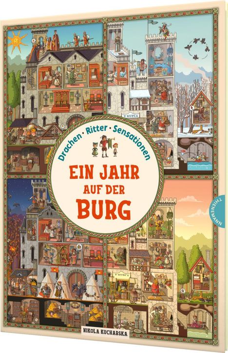 Nikola Kucharska: Ein Jahr auf der Burg, Buch