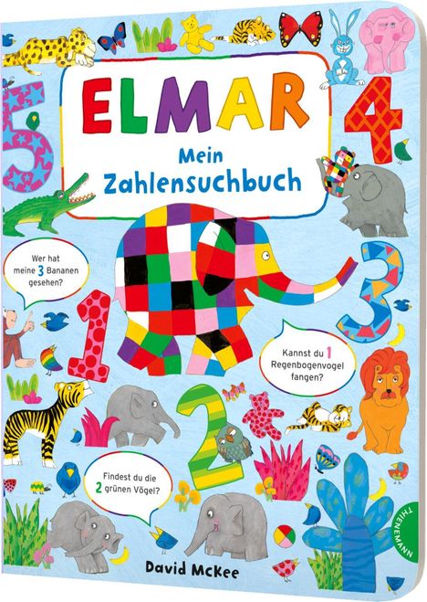 David McKee: Elmar: Mein Zahlensuchbuch, Buch