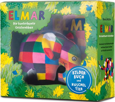 David McKee: Elmar: Elmar - Die kunterbunte Geschenkbox, Buch