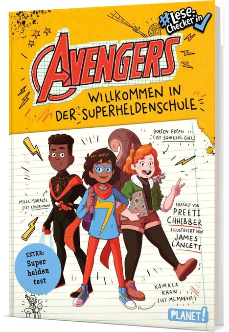 Preeti Chhibber: Avengers 1: Willkommen in der Superheldenschule, Buch