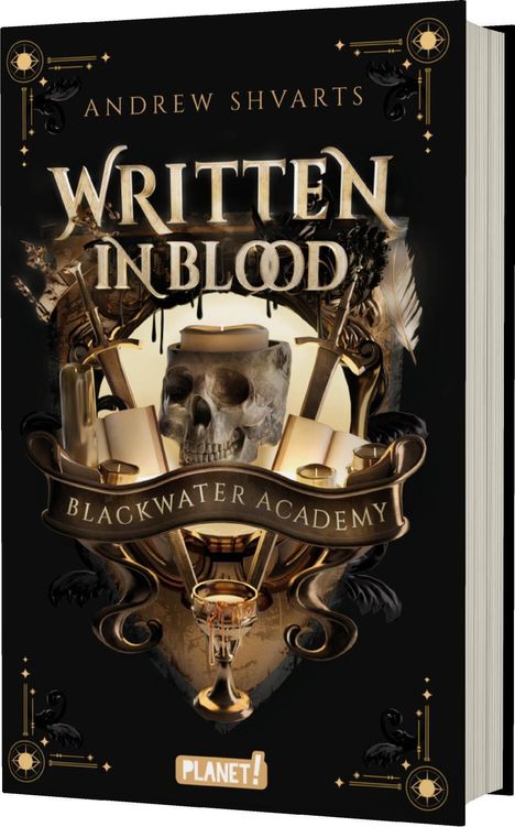 Andrew Shvarts: Written in Blood, Buch