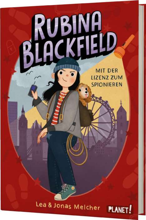 Lea Melcher: Rubina Blackfield 1: Mit der Lizenz zum Spionieren, Buch