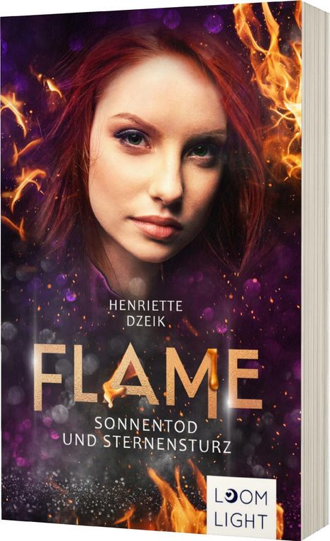 Henriette Dzeik: Flame 5: Sonnentod und Sternensturz, Buch