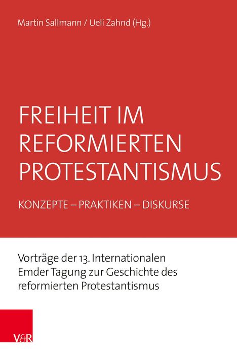 Freiheit im reformierten Protestantismus, Buch