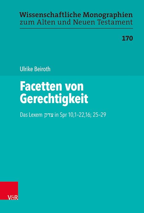 Ulrike Beiroth: Facetten von Gerechtigkeit, Buch
