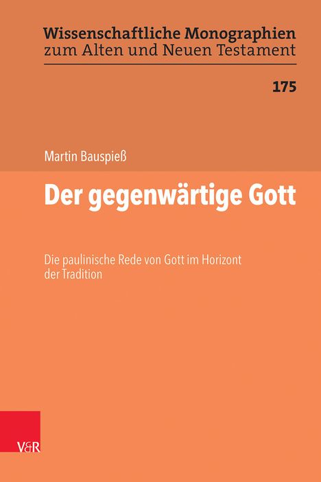 Martin Bauspieß: Der gegenwärtige Gott, Buch