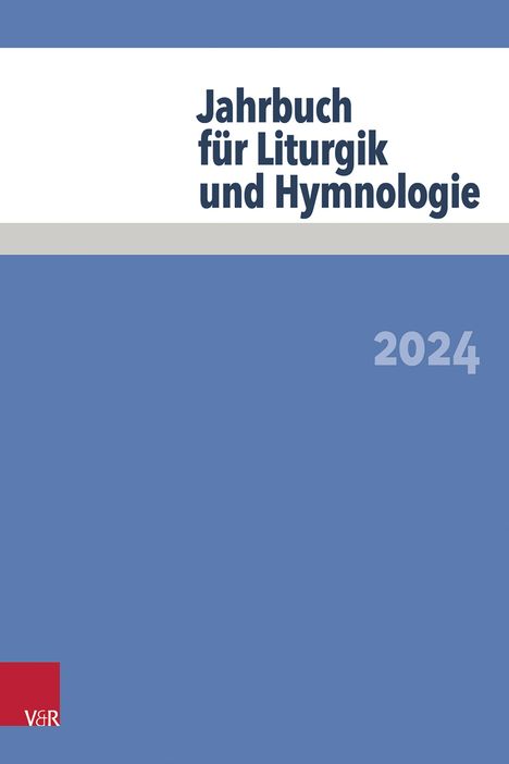 Jahrbuch für Liturgik und Hymnologie, Buch