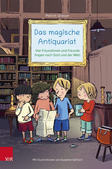 Patrick Grasser: Das magische Antiquariat, Buch