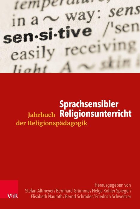 Sprachsensibler Religionsunterricht, Buch