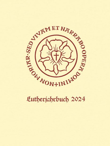 Lutherjahrbuch 91. Jahrgang 2024, Buch