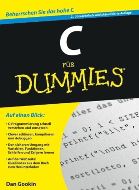 Dan Gookin: C für Dummies, Buch