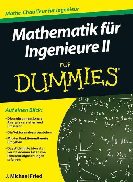 J. Michael Fried: Fried, J: Mathematik für Ingenieure 2 für Dummies, Buch