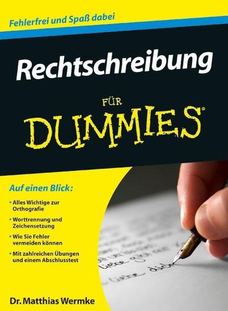 Matthias Wermke: Wermke, M: Rechtschreibung für Dummies, Buch