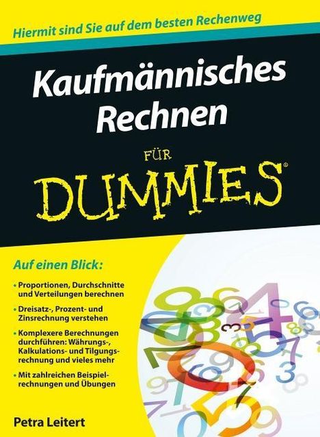 Petra Leitert: Kaufmännisches Rechnen für Dummies, Buch