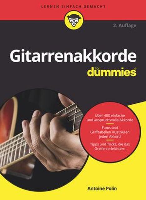 Antoine Polin: Gitarrenakkorde für Dummies, Buch