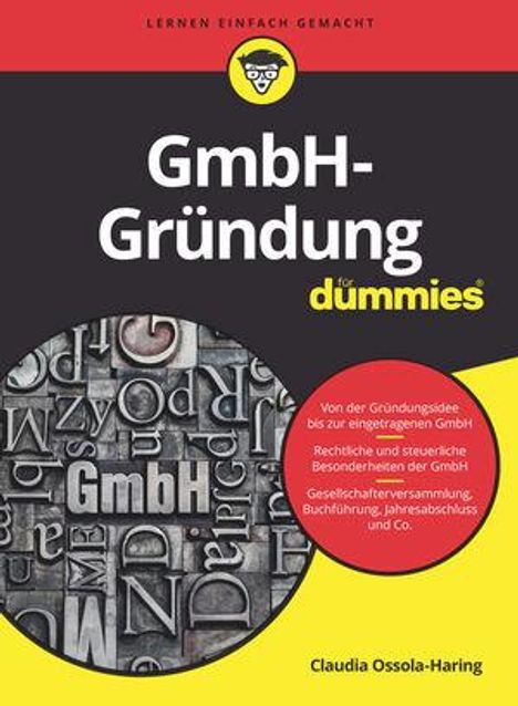 Claudia Ossola-Haring: GmbH-Gründung für Dummies, Buch