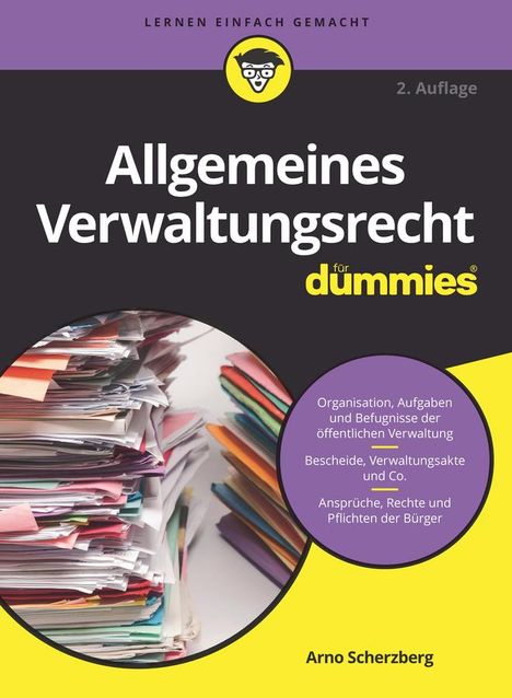 Arno Scherzberg: Allgemeines Verwaltungsrecht für Dummies, Buch
