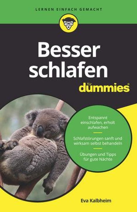 Eva Kalbheim: Besser schlafen für Dummies, Buch