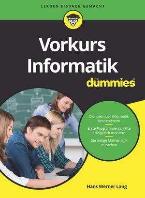 Hans Werner Lang: Vorkurs Informatik für Dummies, Buch