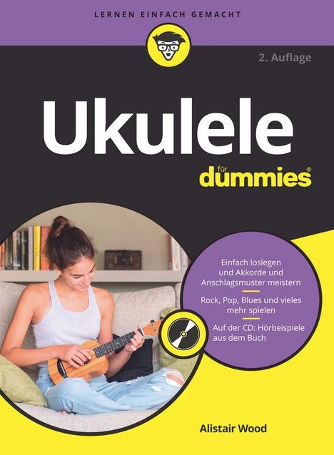 Alistair Wood: Ukulele für Dummies, Buch