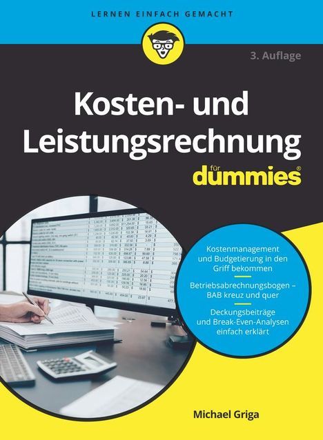 Michael Griga: Kosten- und Leistungsrechnung für Dummies, Buch