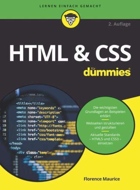 Florence Maurice: HTML &amp; CSS für Dummies, Buch