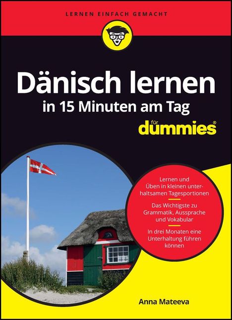 Anna Mateeva: Dänisch lernen in 15 Minuten am Tag für Dummies, Buch