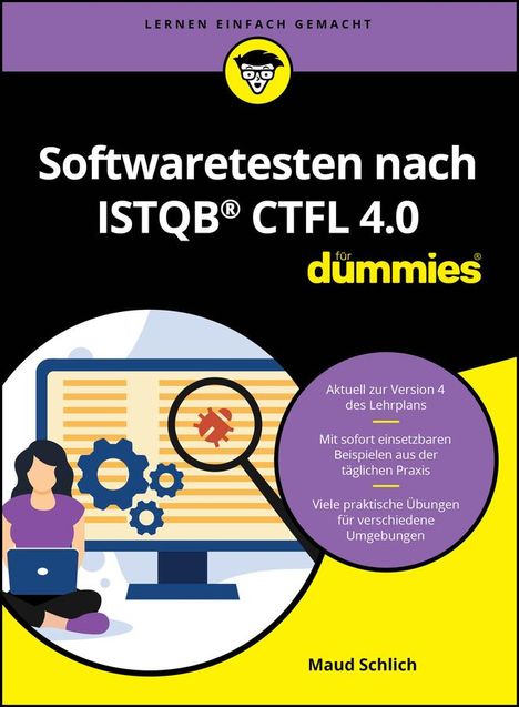 Maud Schlich: Softwaretesten nach ISTQB CTFL 4.0 für Dummies, Buch