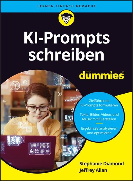 Stephanie Diamond: KI-Prompts schreiben für Dummies, Buch