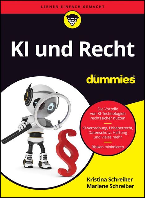 Kristina Schreiber: KI und Recht für Dummies, Buch