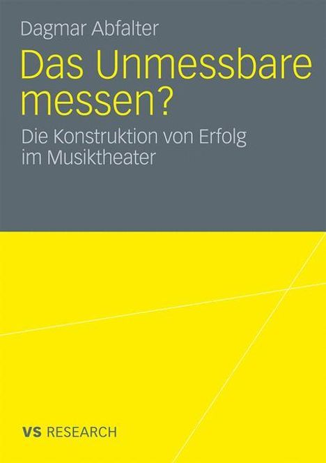 Dagmar Abfalter: Das Unmessbare messen?, Buch