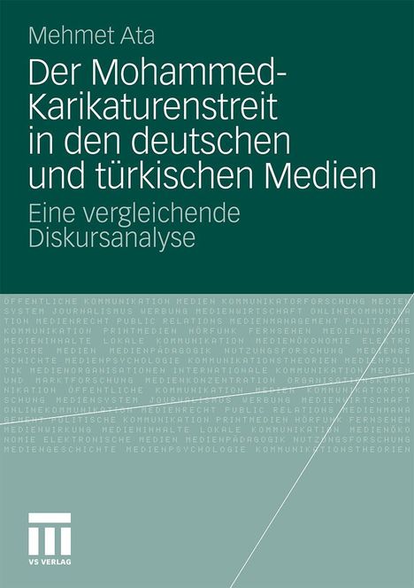 Mehmet Ata: Der Mohammed-Karikaturenstreit in den deutschen und türkischen Medien, Buch