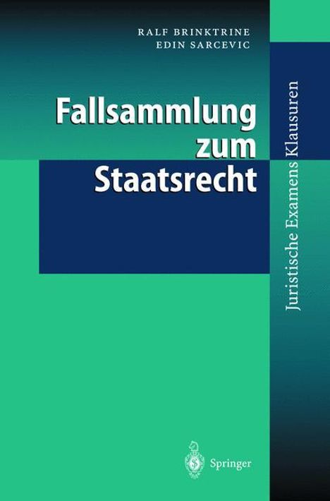 Edin Sarcevic: Fallsammlung zum Staatsrecht, Buch