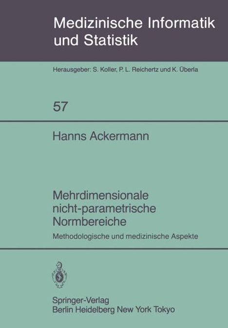 Hanns Ackermann: Mehrdimensionale nicht-parametrische Normbereiche, Buch