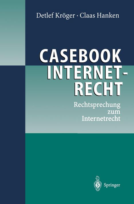 Claas Hanken: Casebook Internetrecht, Buch