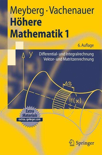 Peter Vachenauer: Höhere Mathematik 1, Buch